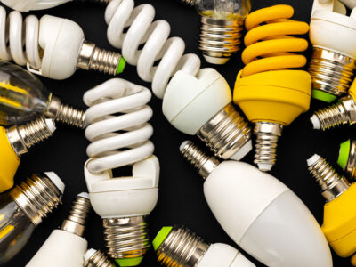 Lâmpadas fluorescentes têm descarte regulamentado e a maioria das empresas não sabe