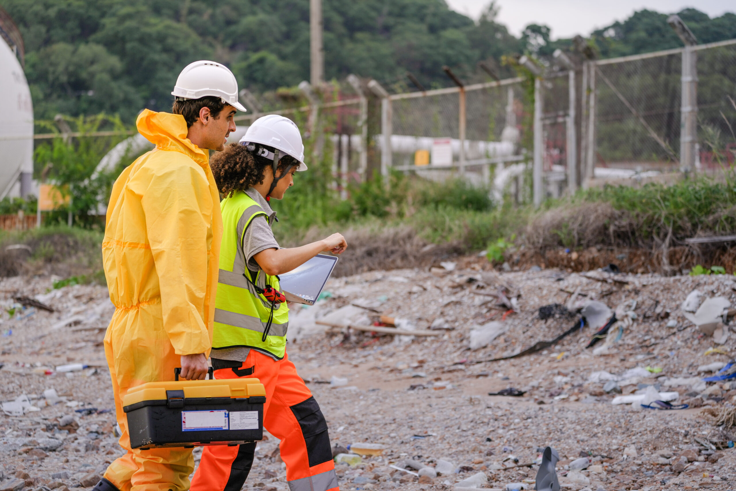 Análise laboratorial para laudo de classificação NBR 10004 de resíduo industrial