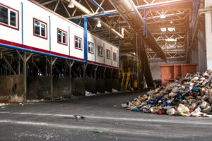 Planta de processamento de residuos industriais com segregacao e reciclagem para reducao de custos