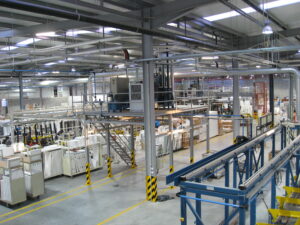 Linha de produção de sorvetes industriais