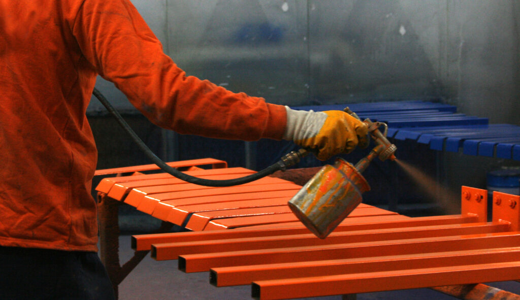 Pó de tinta epóxi industrial: pintura eletrostática e protocolo