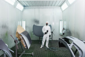 Borra de cabine de pintura: coleta certificada Classe I